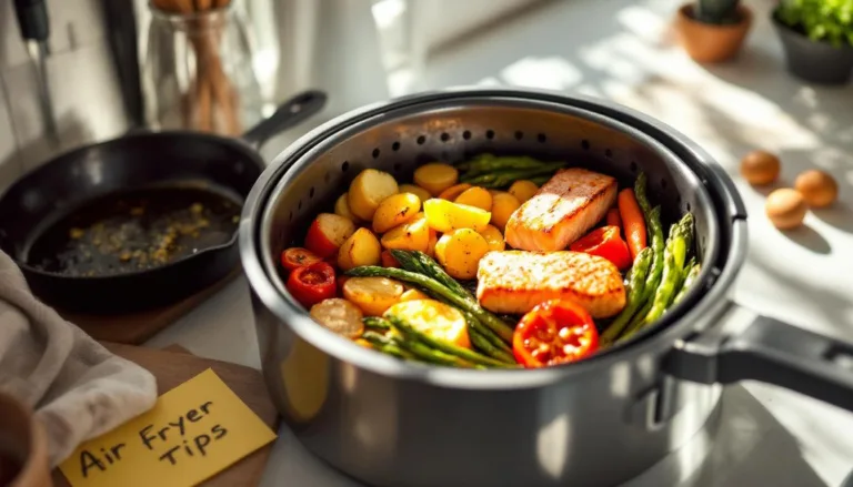 testovala jsem různé nádoby na jednom pánvi, a zjistila, že fritéza airfryer je dělá úspěšnými díky jejich rychlému a chutnému vaření.