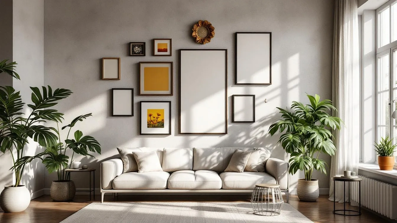 Vyzkoušel jsem stylové fotorámečky, můj interiér se úplně proměnil