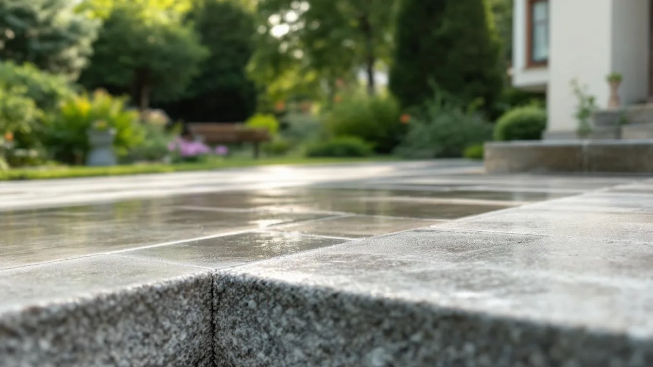 Bez bourání a nepořádku: tento trik jednoduše opraví venkovní dlažbu