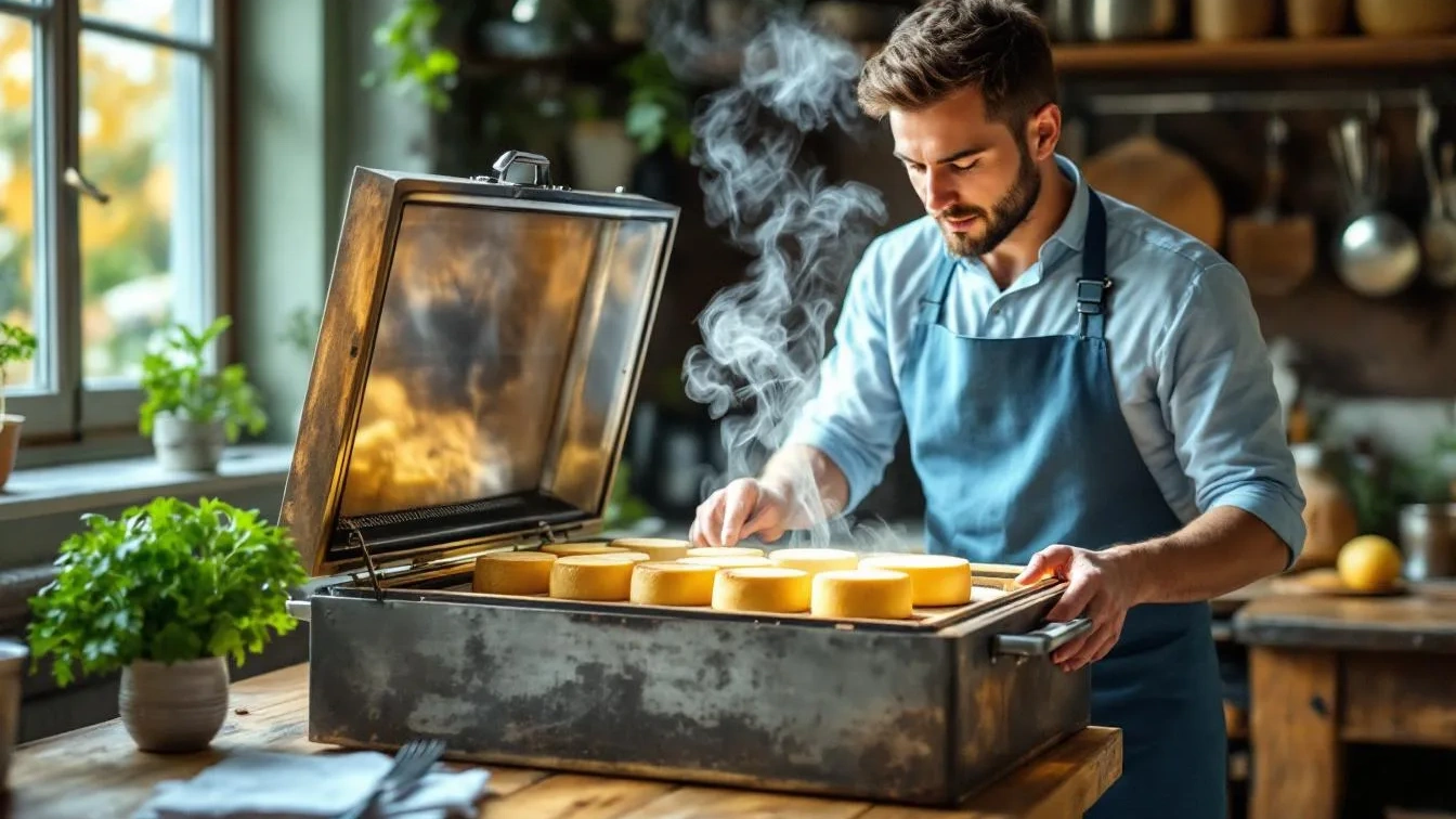 Kuchař odhaluje, jak udit sýr doma a proč vás výsledek ohromí