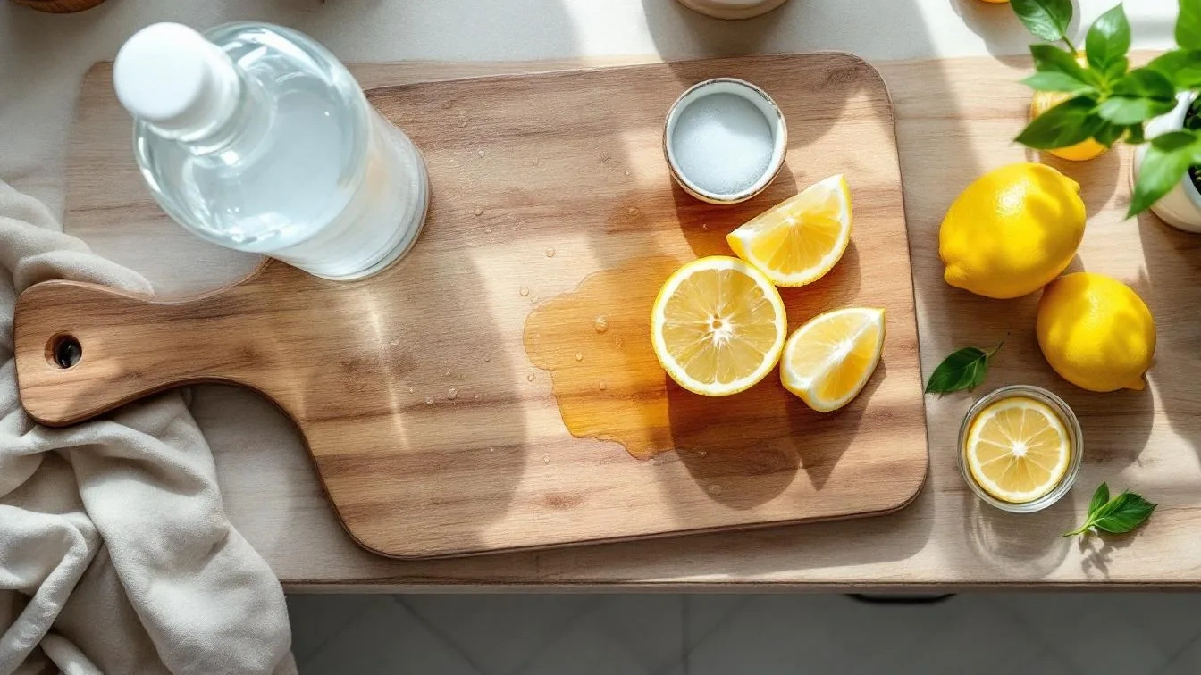 Kuchařský expert odhalil, jak vyčistit prkénko: pomůže ocet, peroxid i citron