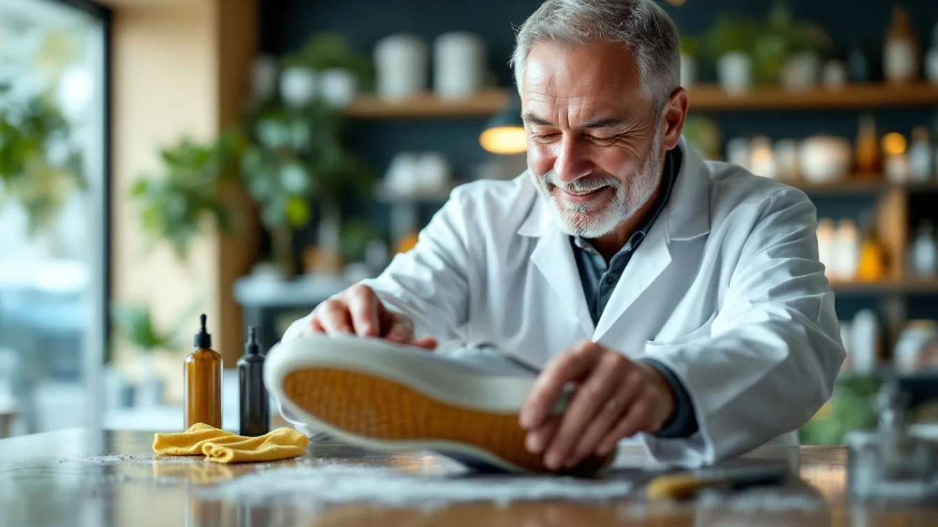 Lékárník odhaluje, jak vyčistit bílou podrážku tenisek, aby zářila jako nová