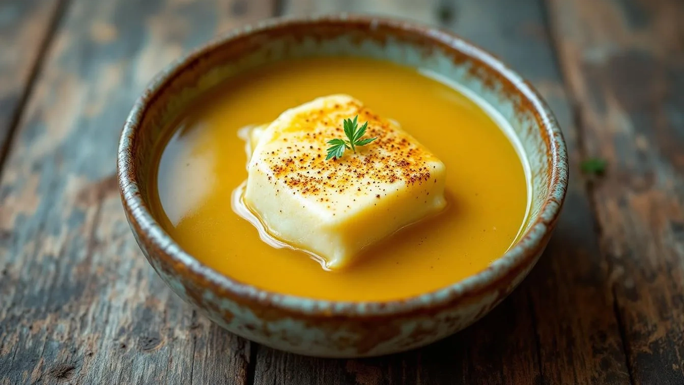 Ostrá česnečka s tvarůžky, tento recept vás ohromí svou chutí