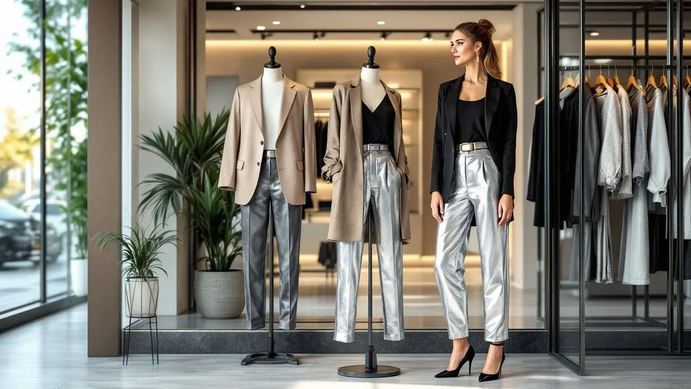 Proč se nebát stříbrných kalhot a nosit je stylově v každém věku